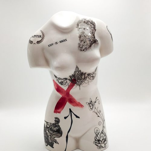 Torso de gres Tattoo (Ref: 136)